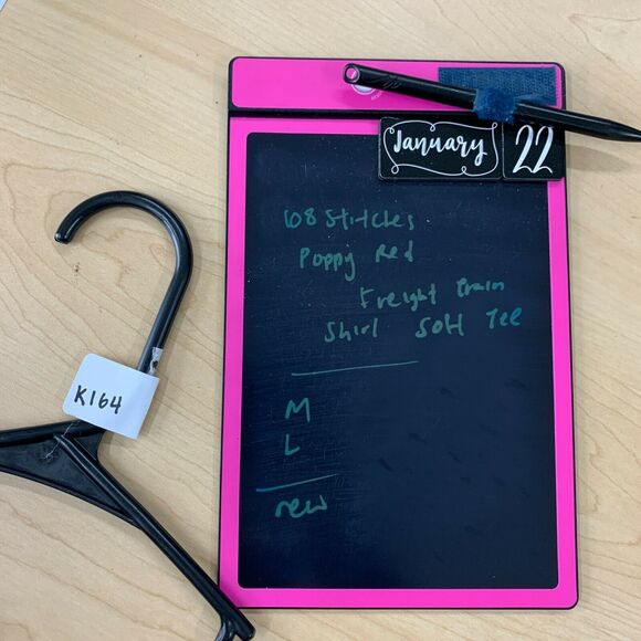 108 Stitches Baseball Freight Train Shirt Men's Size L Poppy Red Tri-Blend New - Picture 6 of 7